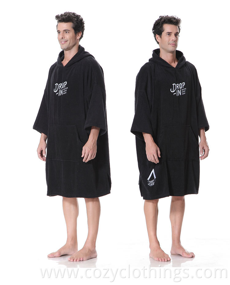 Cotton Terry Poncho towel 